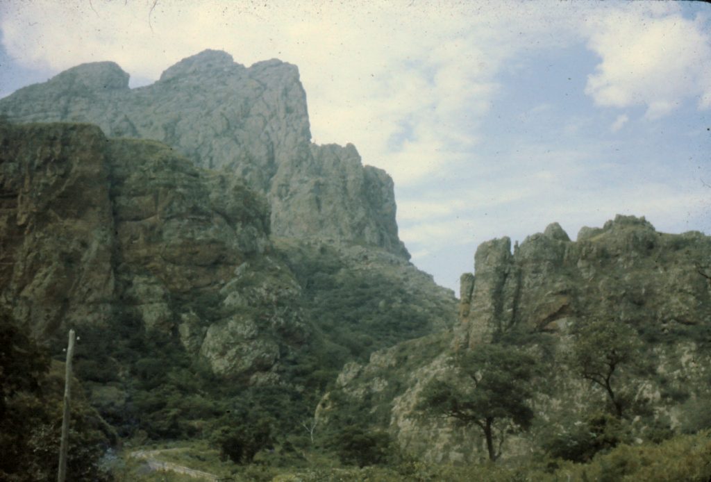 Ayoré land has many hills and low mountains.